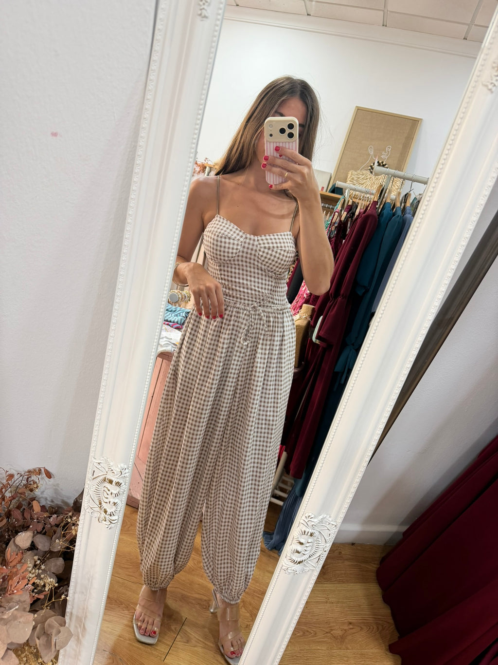 Conjunto Vichy top