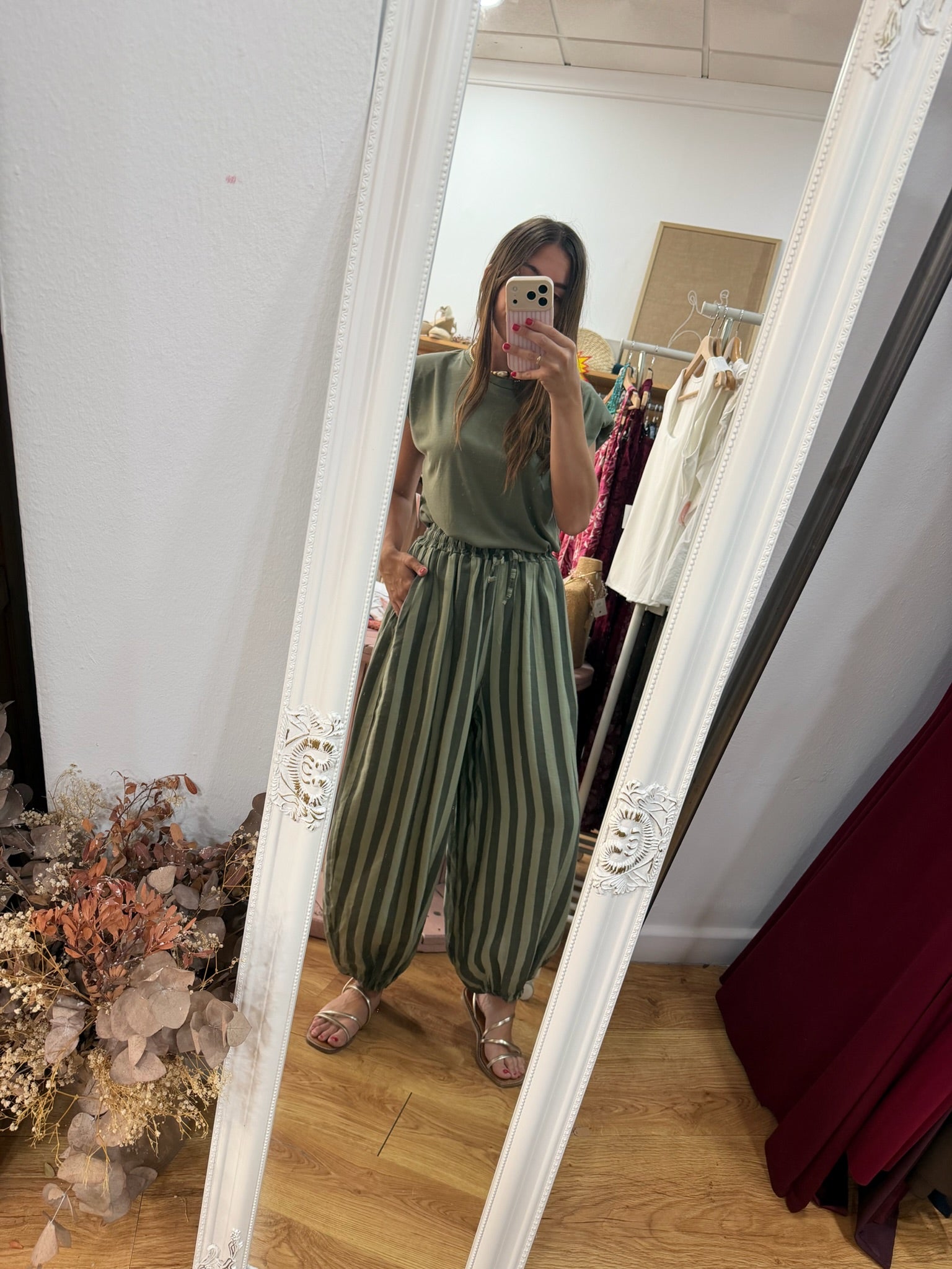 Pantalón rayas