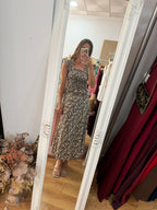 Conjunto Melissa estampado negro