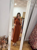 Vestido hombreras