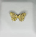 Broche f mariposa mediana
