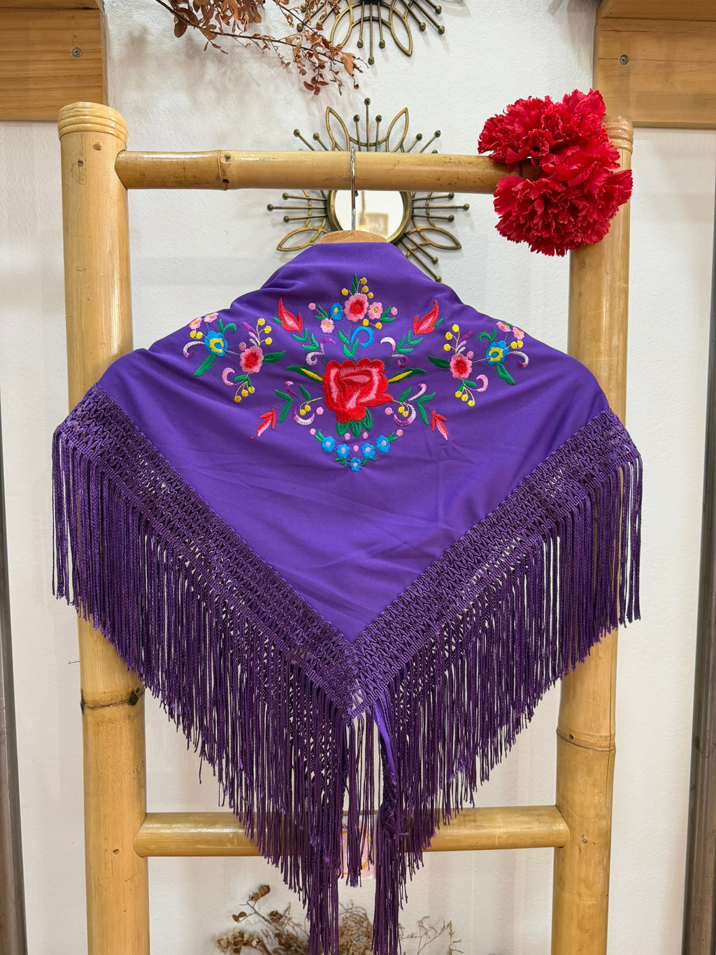Mantón f low cost niña