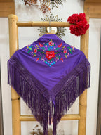 Mantón f low cost niña