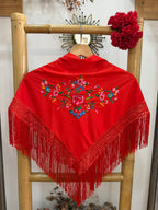 Mantón f low cost niña