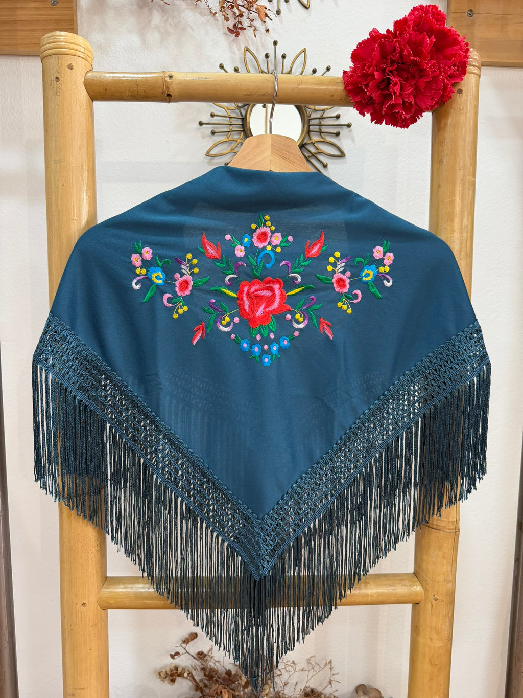 Mantón f low cost niña