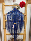 Mantón f Florecillas Pequeño