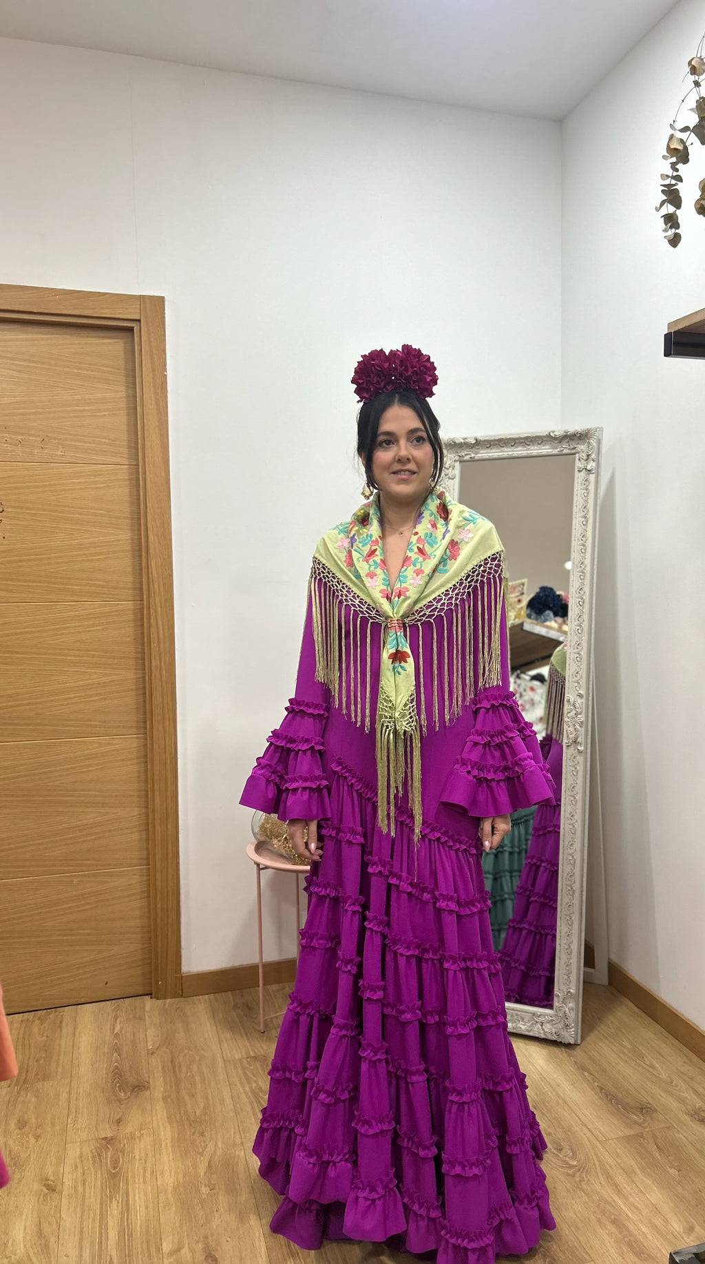 Vestido flamenca Lola Buganvilla