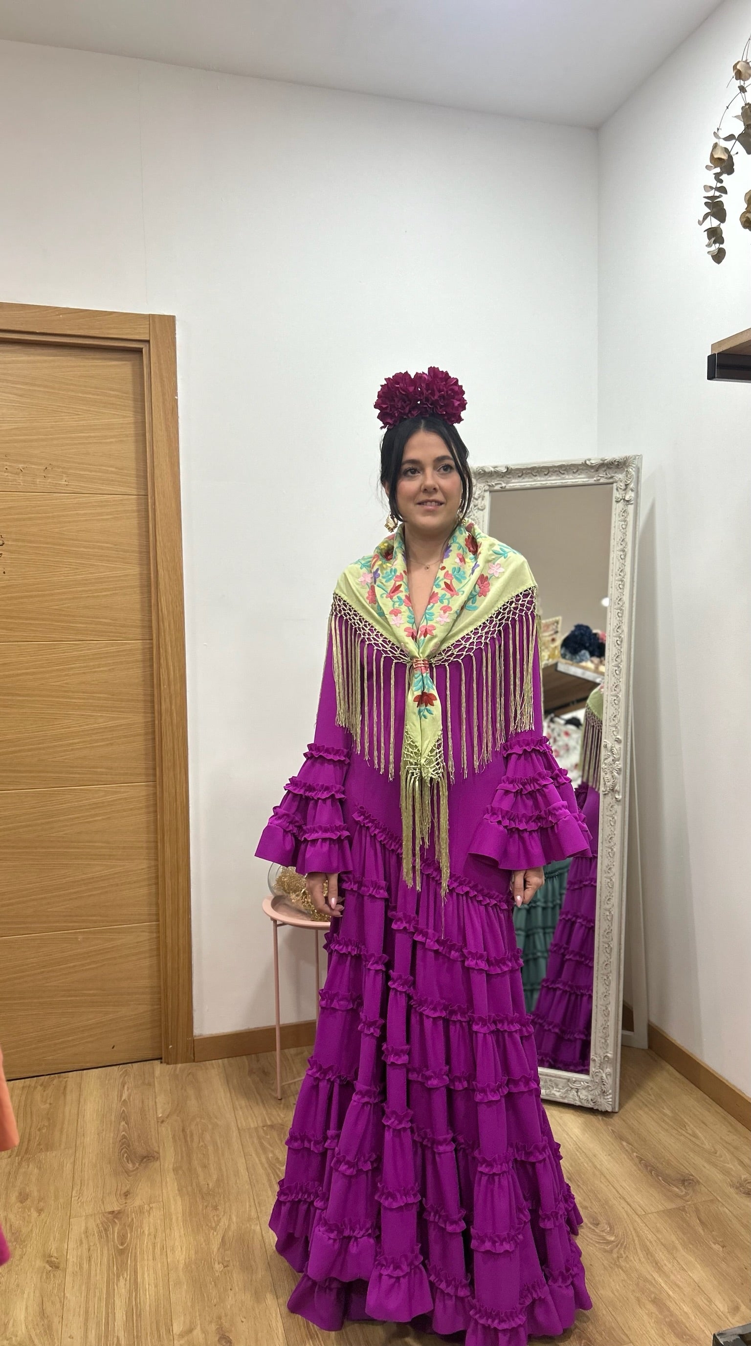 Vestido flamenca Lola Buganvilla
