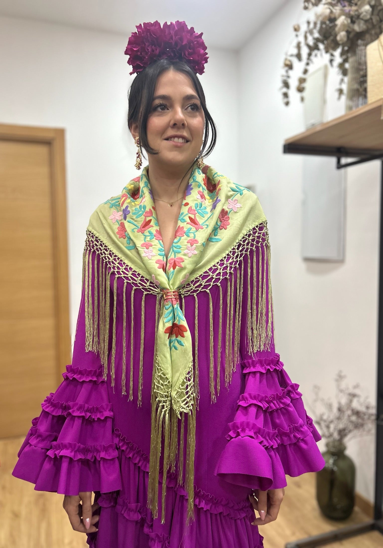 Vestido flamenca Lola Buganvilla