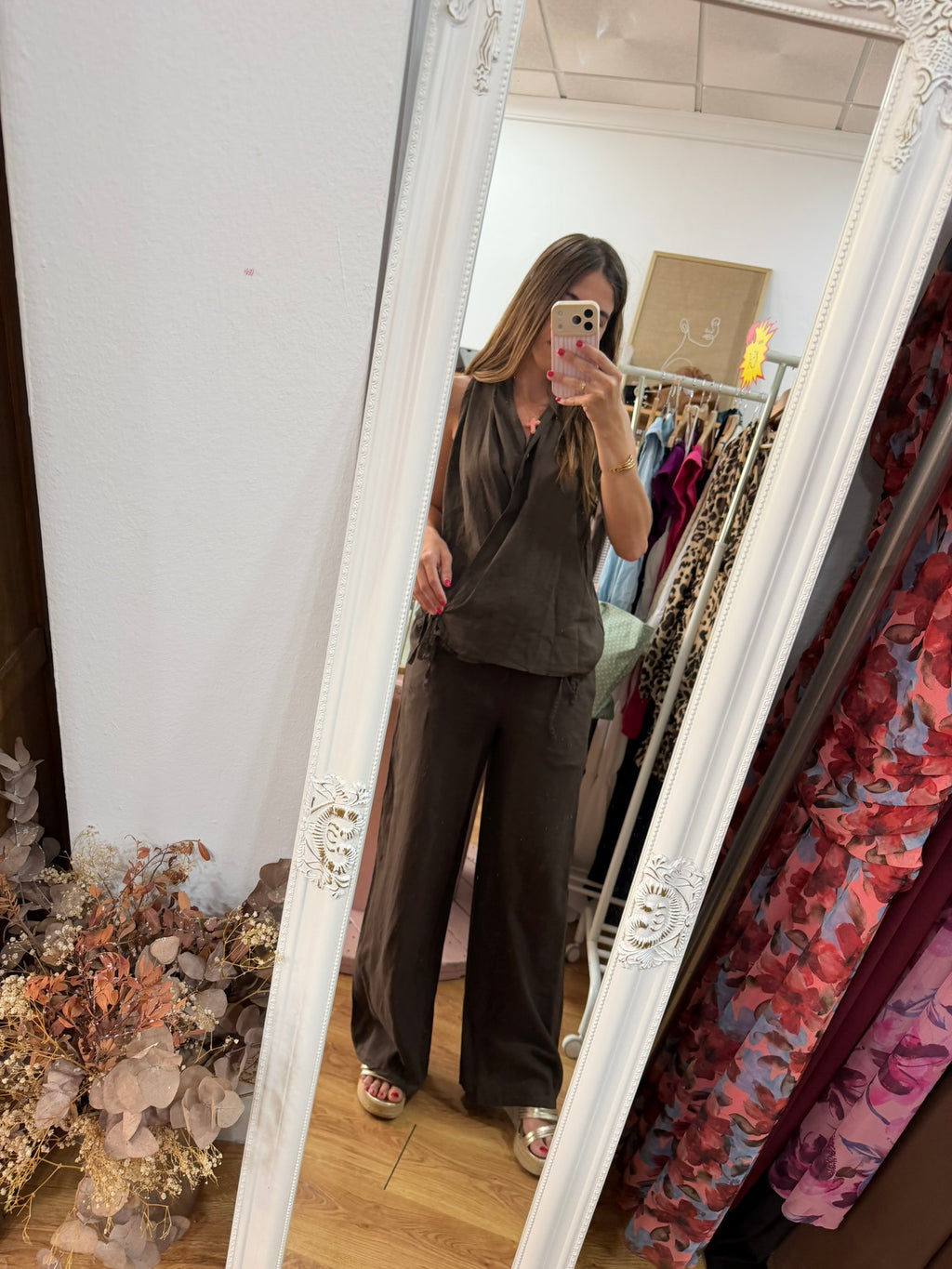 Pantalón lino