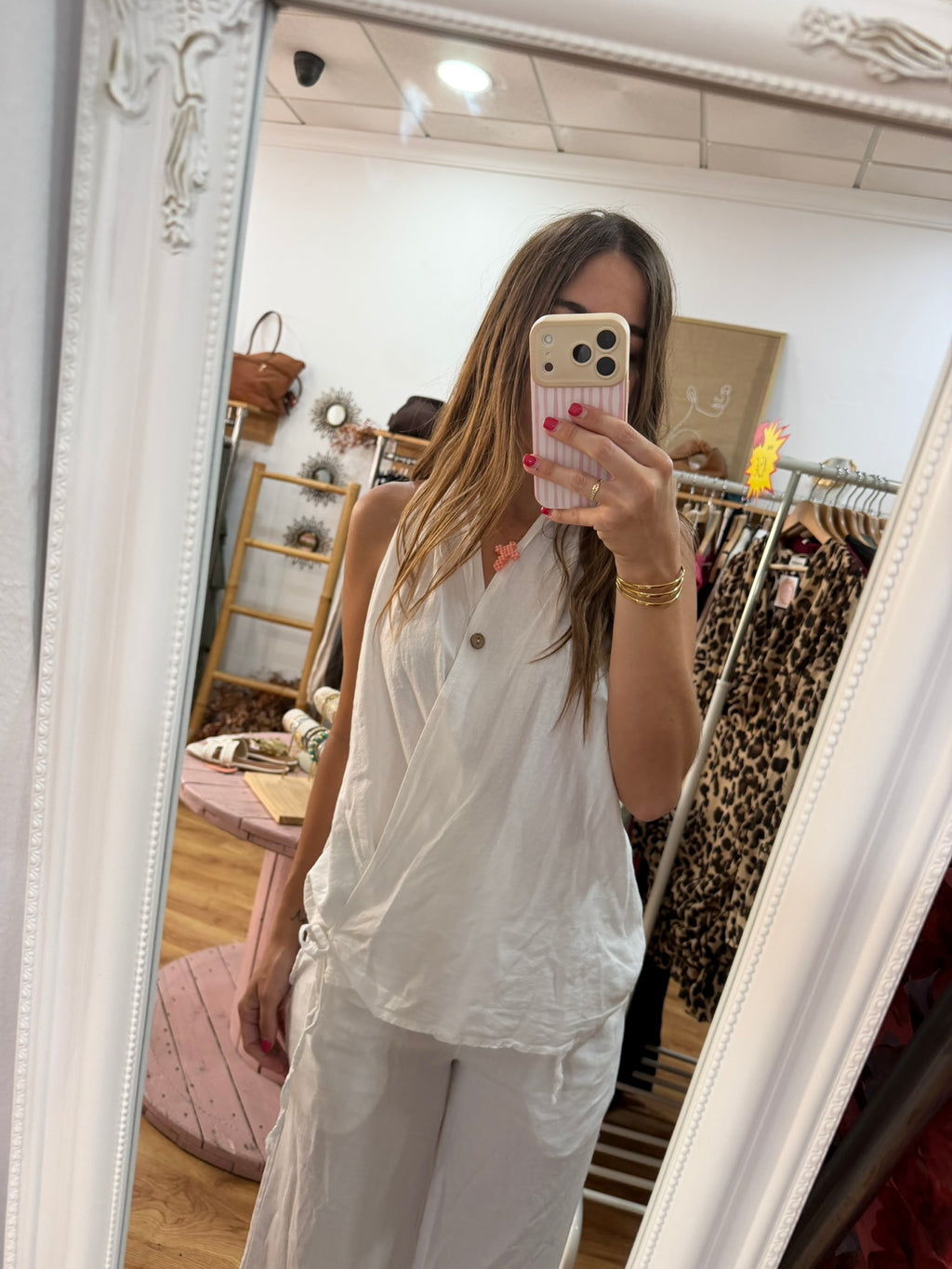 Blusa lino