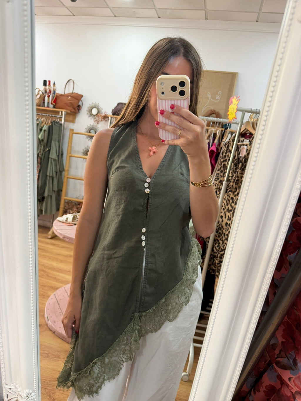 Blusa lencera