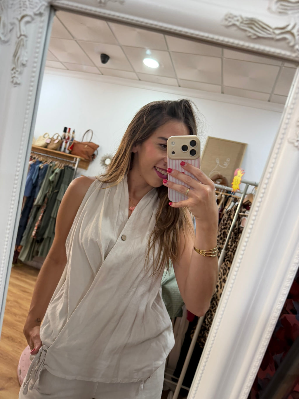 Blusa lino