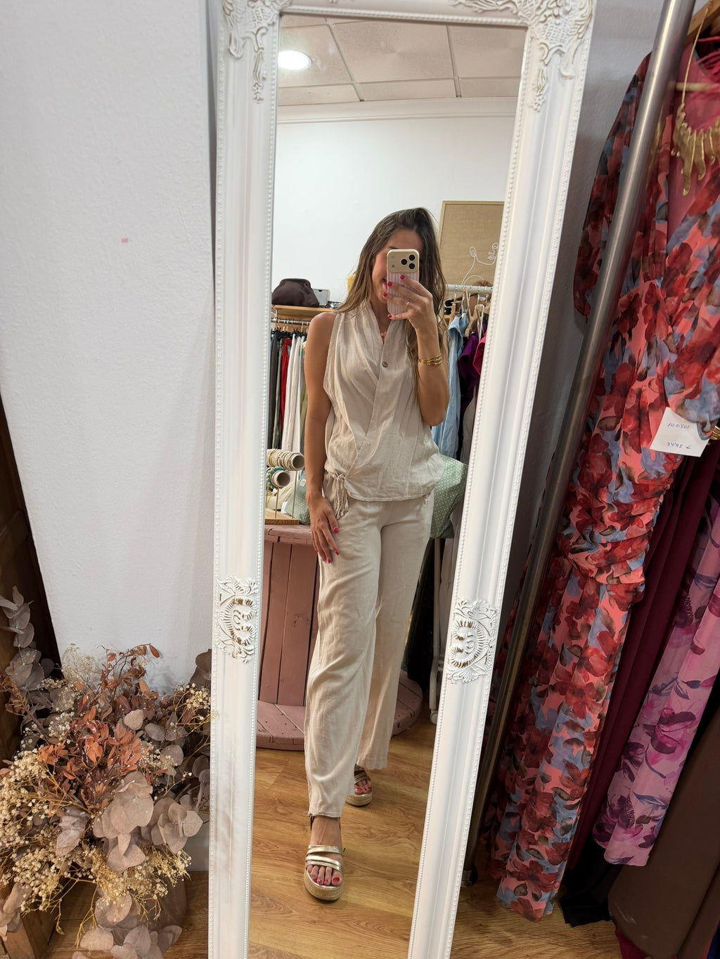 Pantalón lino