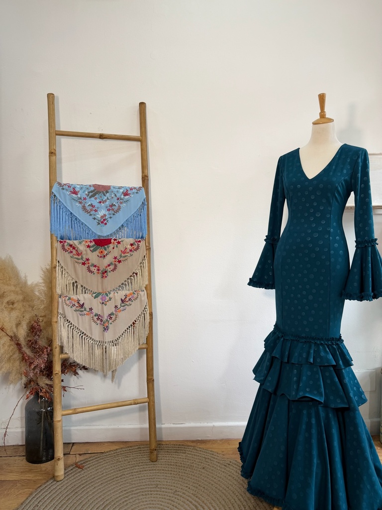 vestido flamenca candela