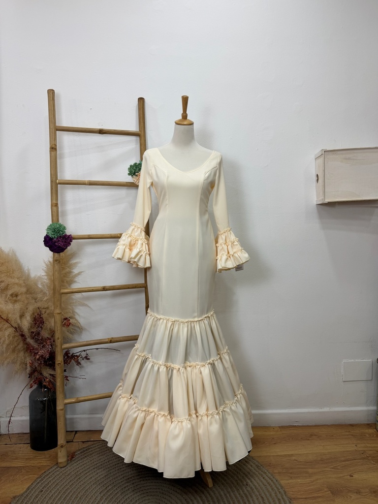 Vestido f Carmela liso