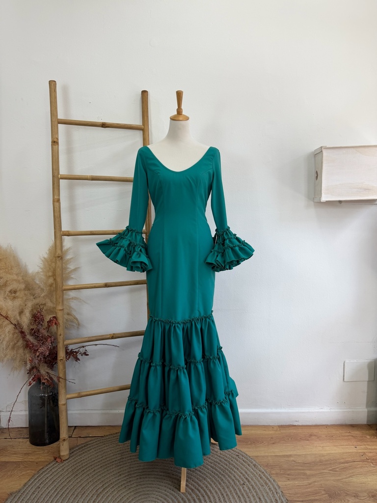 Vestido f Carmela liso