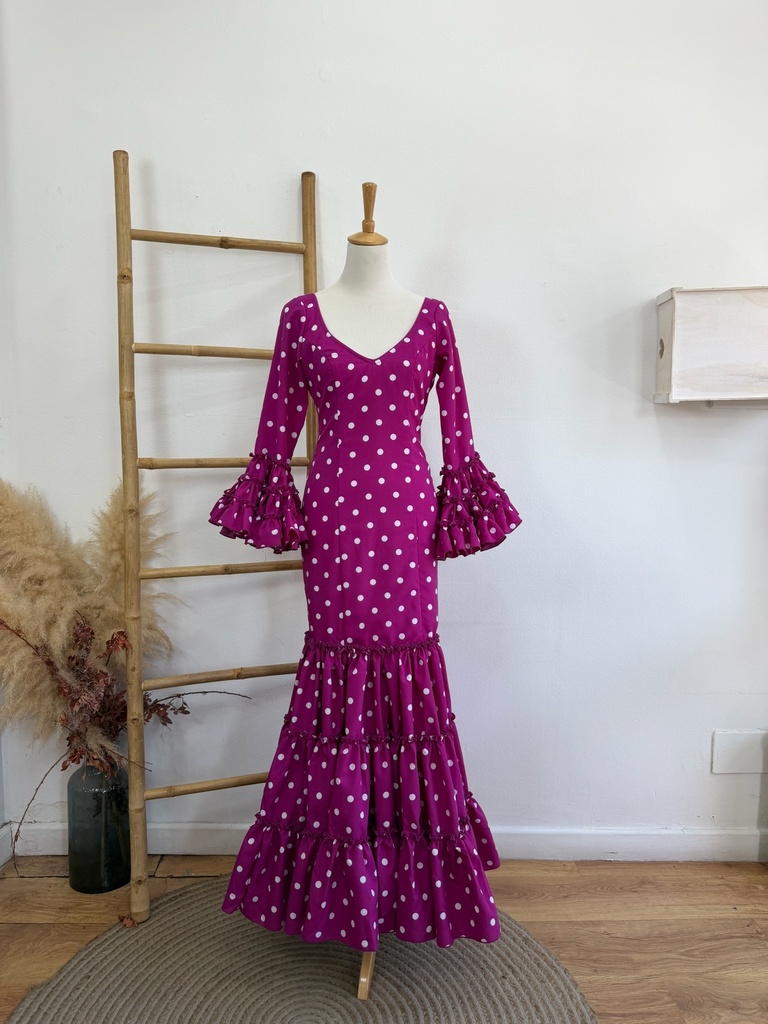 Vestido f Carmela lunares