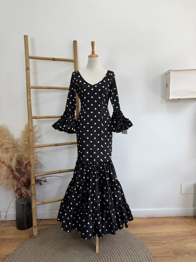 Vestido f Carmela lunares