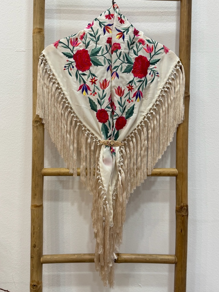 manton flamenca cabra