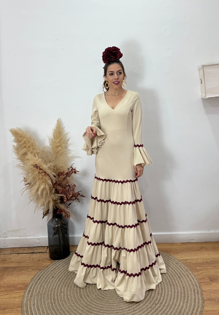 vestido flamenca Hinojos
