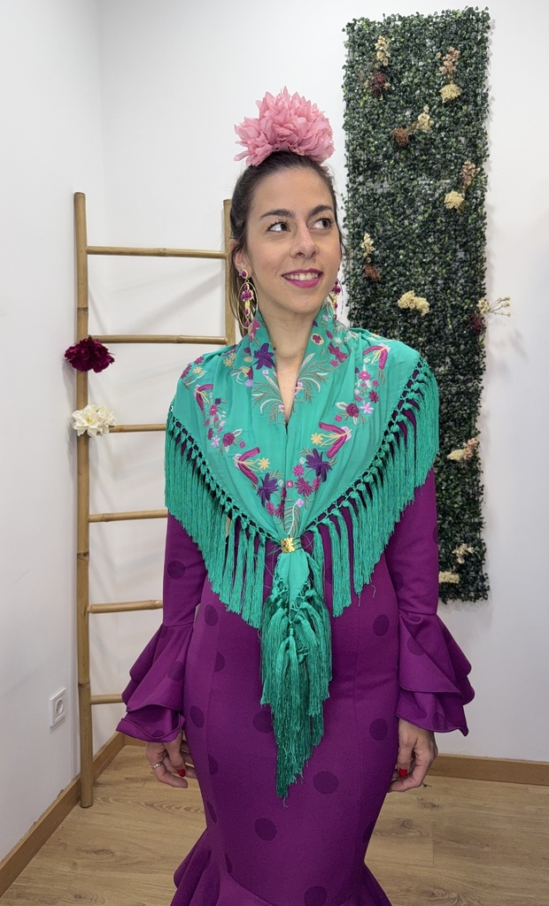 vestido f triana lunares