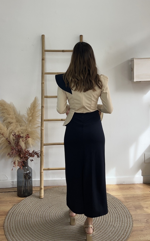 vestido Susana Bicolor