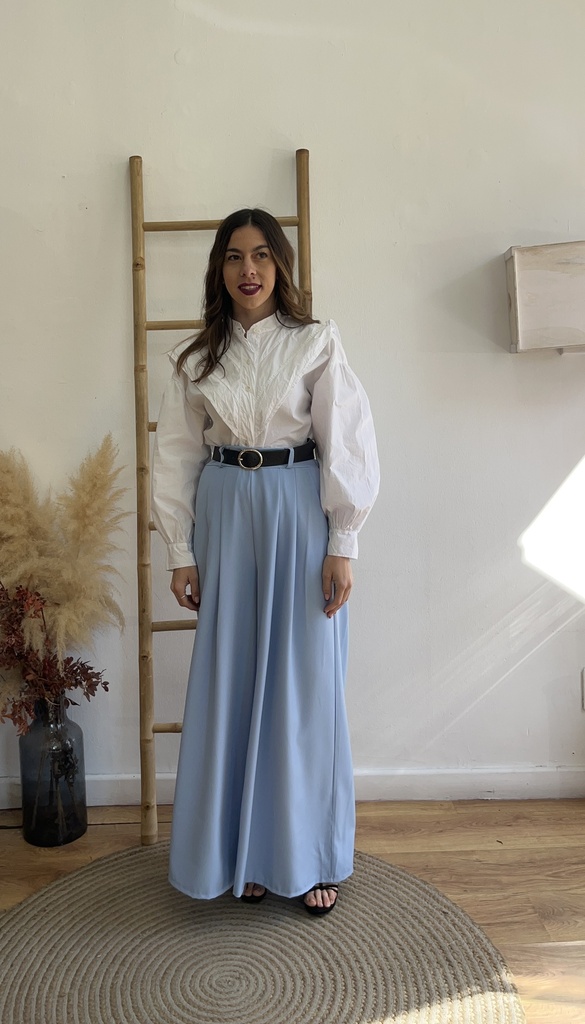 Pantalon pinza ancho