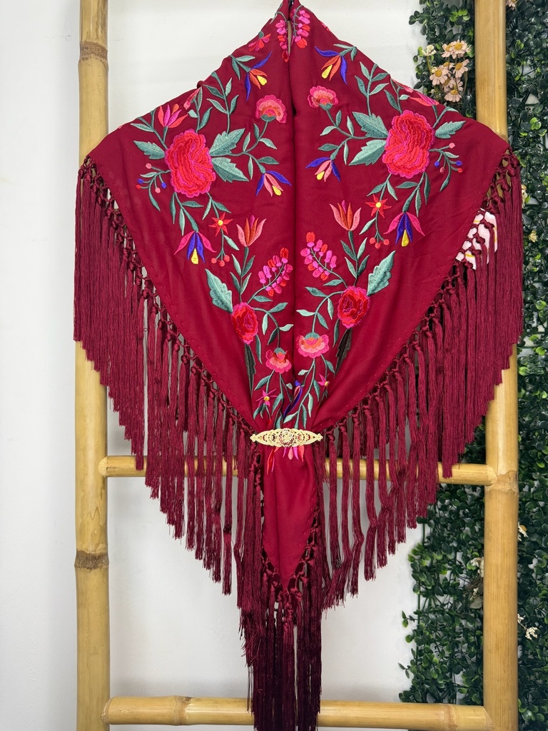 manton flamenca cabra