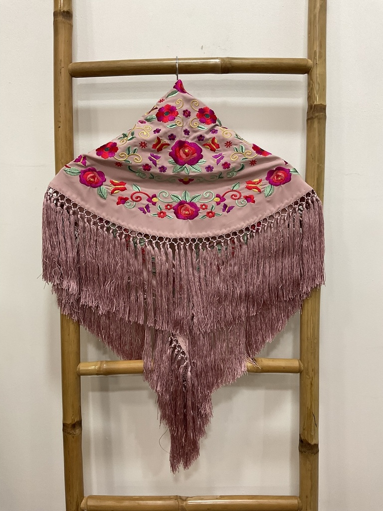 manton flamenca niña