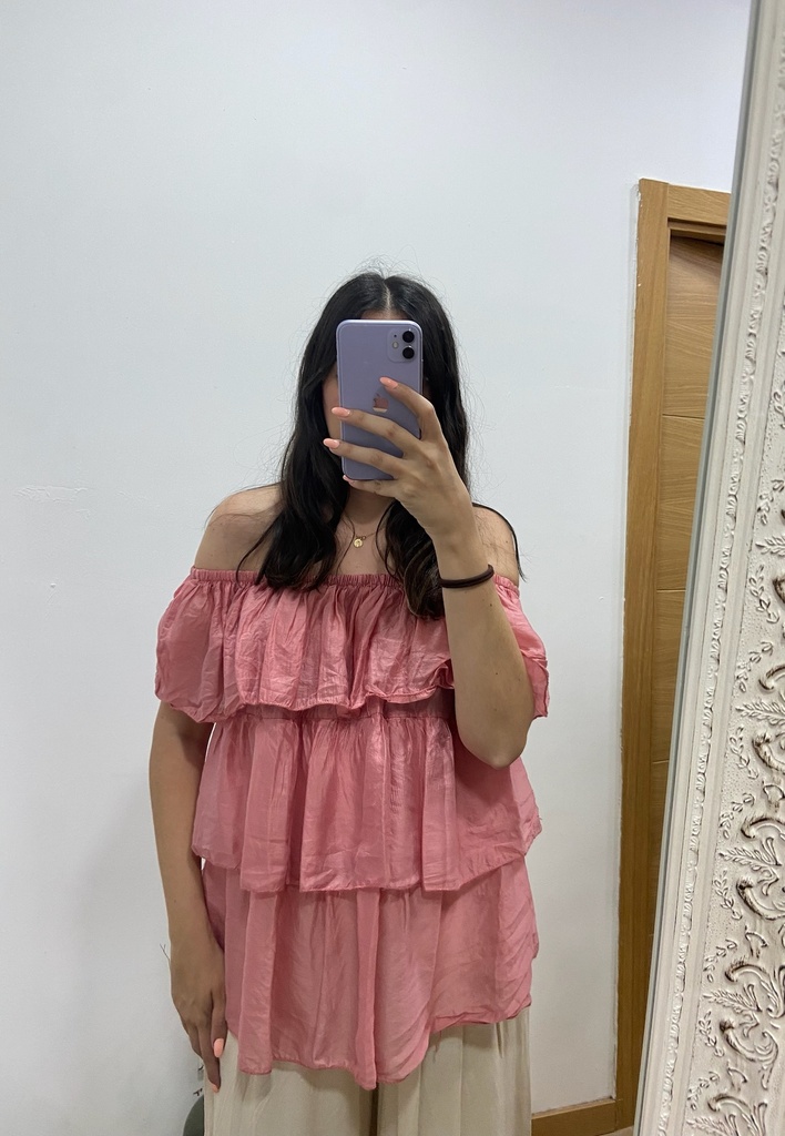 Blusa volantes