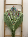 manton flamenca amapola