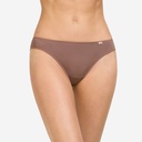 Pack de tres bragas bikini “skin” de microfibra efecto otomán 