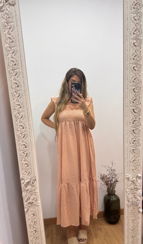 vestido nido abeja