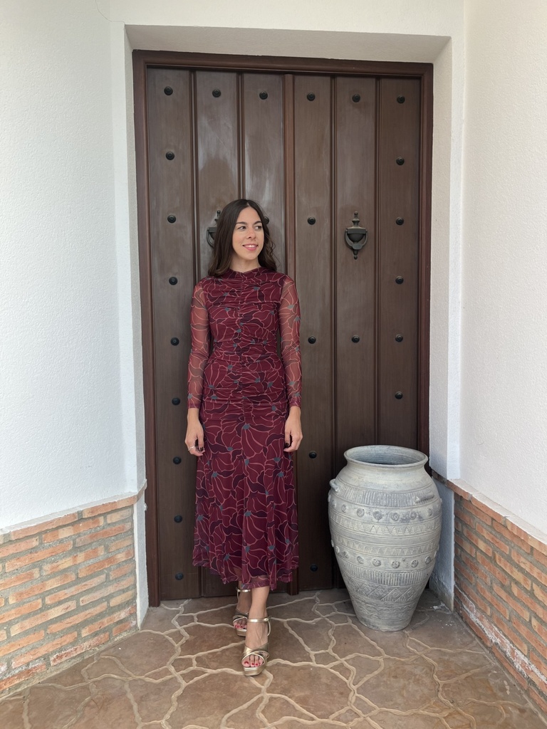 [5844berengena] vestido Ainhoa (Berengena)