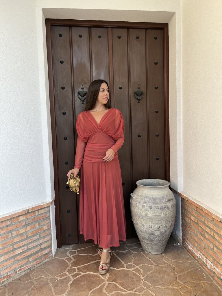 vestido nami liso