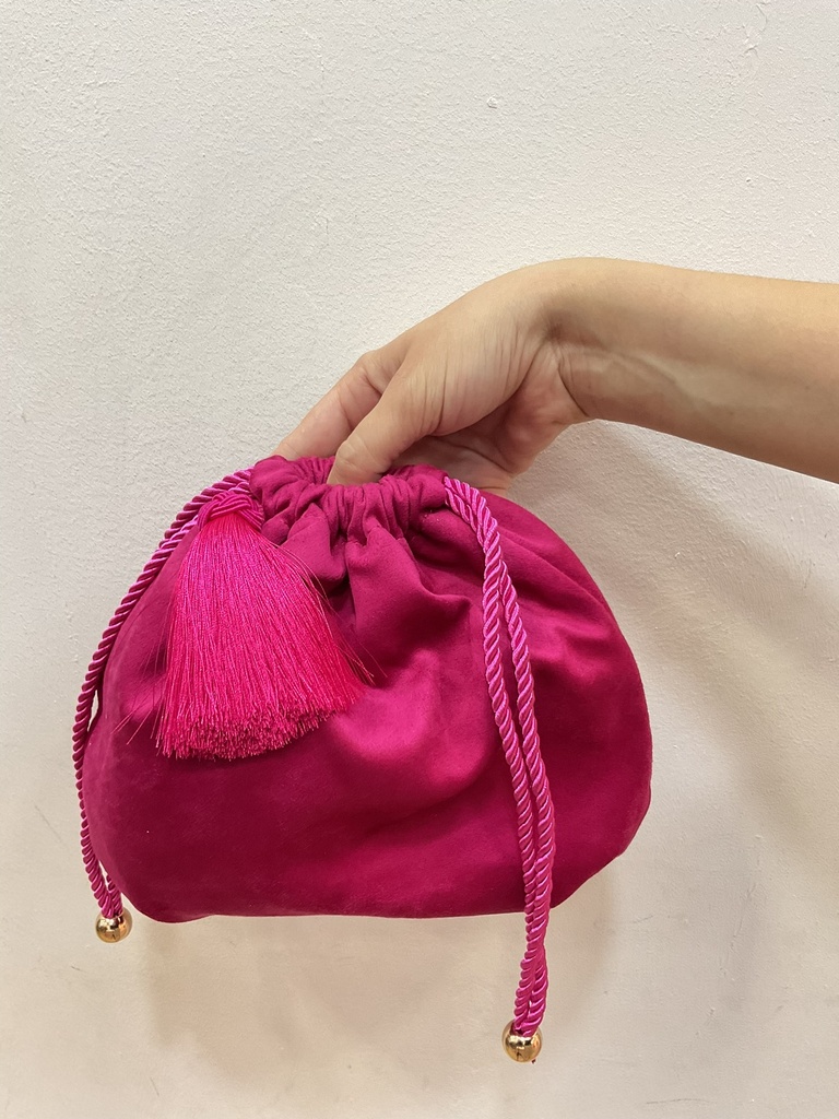 limosnera terciopelo