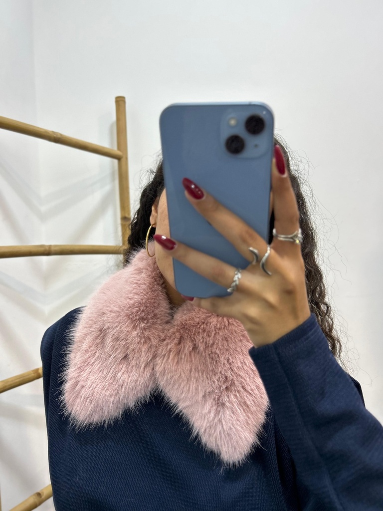 bufanda cuello pelo corto