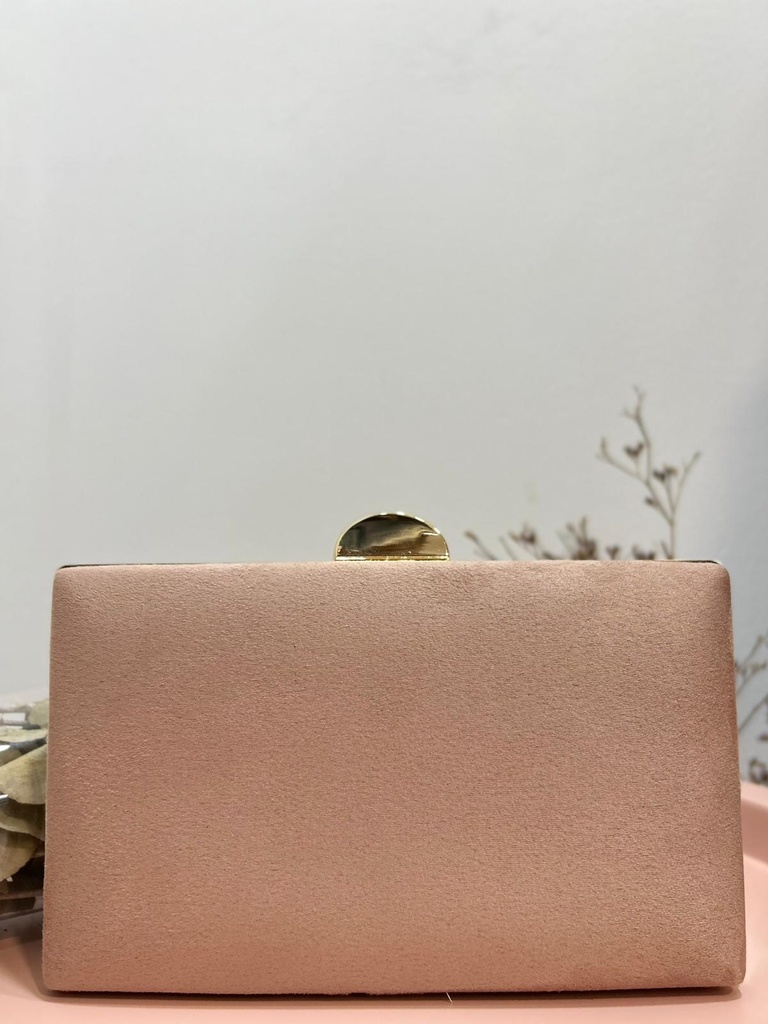 Cartera antelina negro