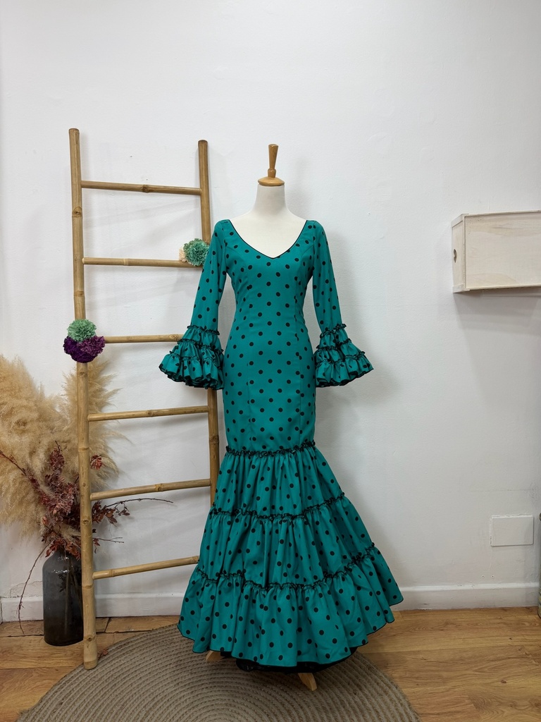 Vestido f Carmela lunares