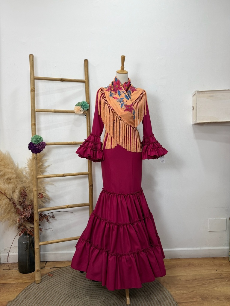 Vestido f Carmela liso