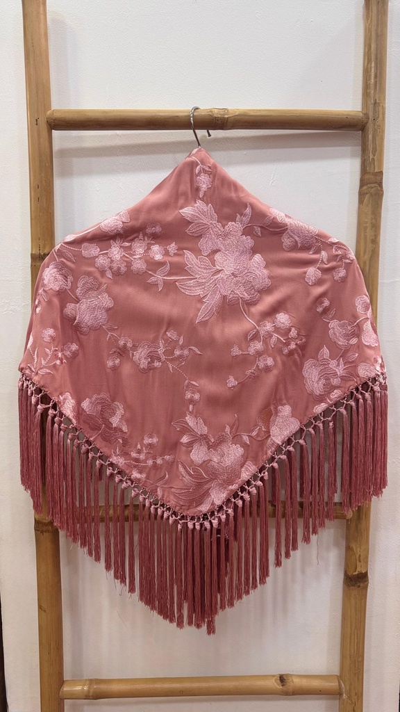 [270000Rosamaquillaje] Manton flamenca Cristina (Rosa Maquillaje)