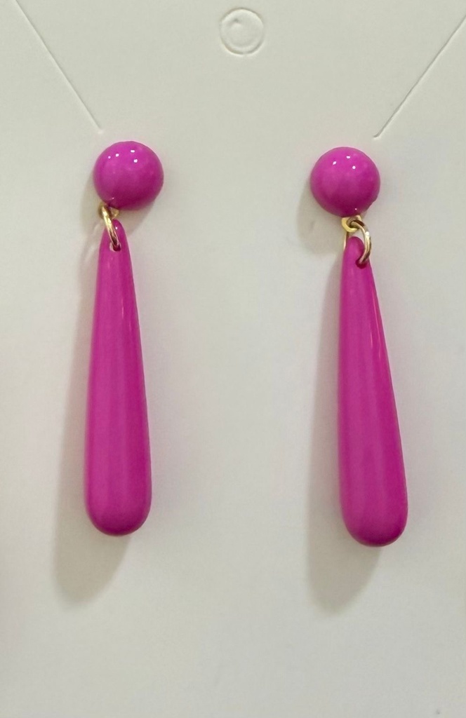 [202582buganvillaclaro] pendiente f lagrima mediana (Buganvilla Claro)