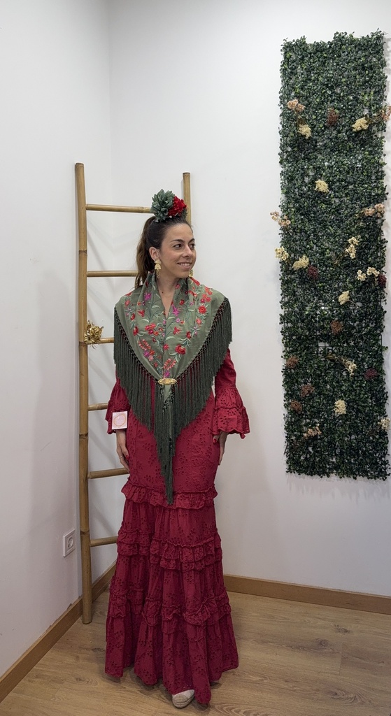 vestido f perforado Grazalema