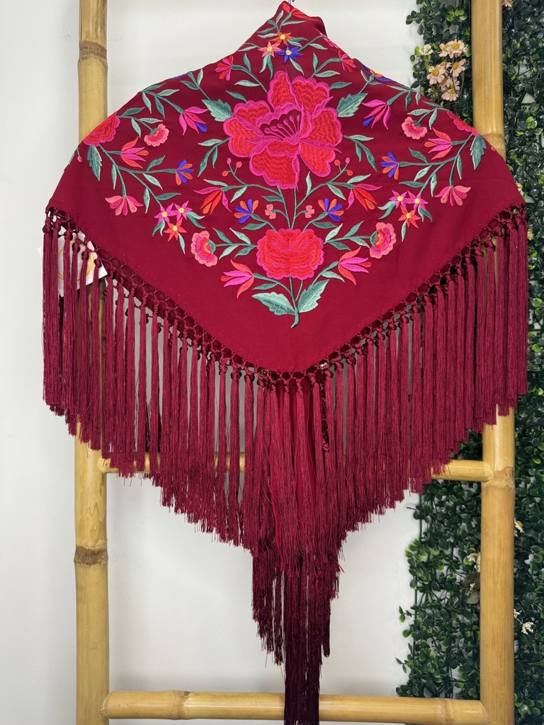 manton flamenca cabra