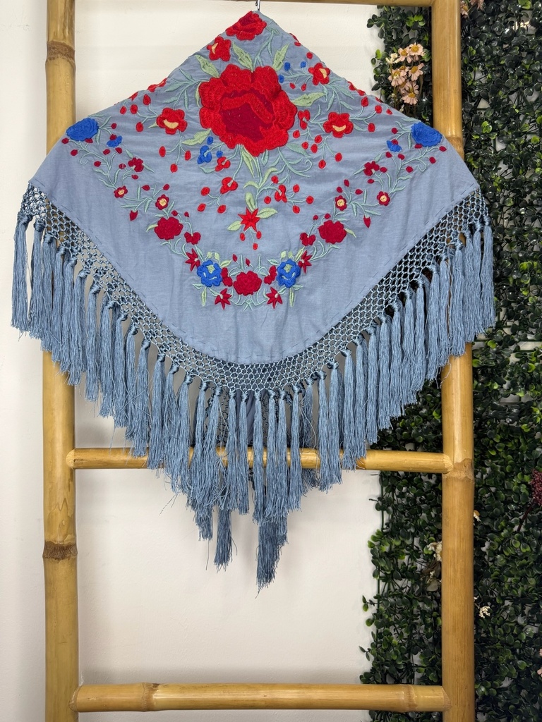Manton flamenca Paz