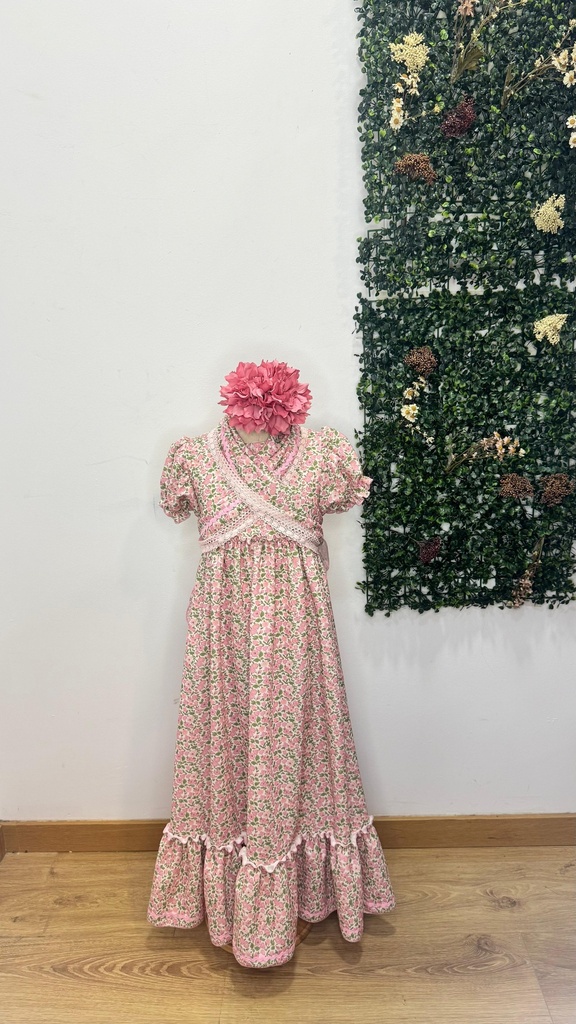 [333rosa2] Vestido f florecillas (2, Rosa1)