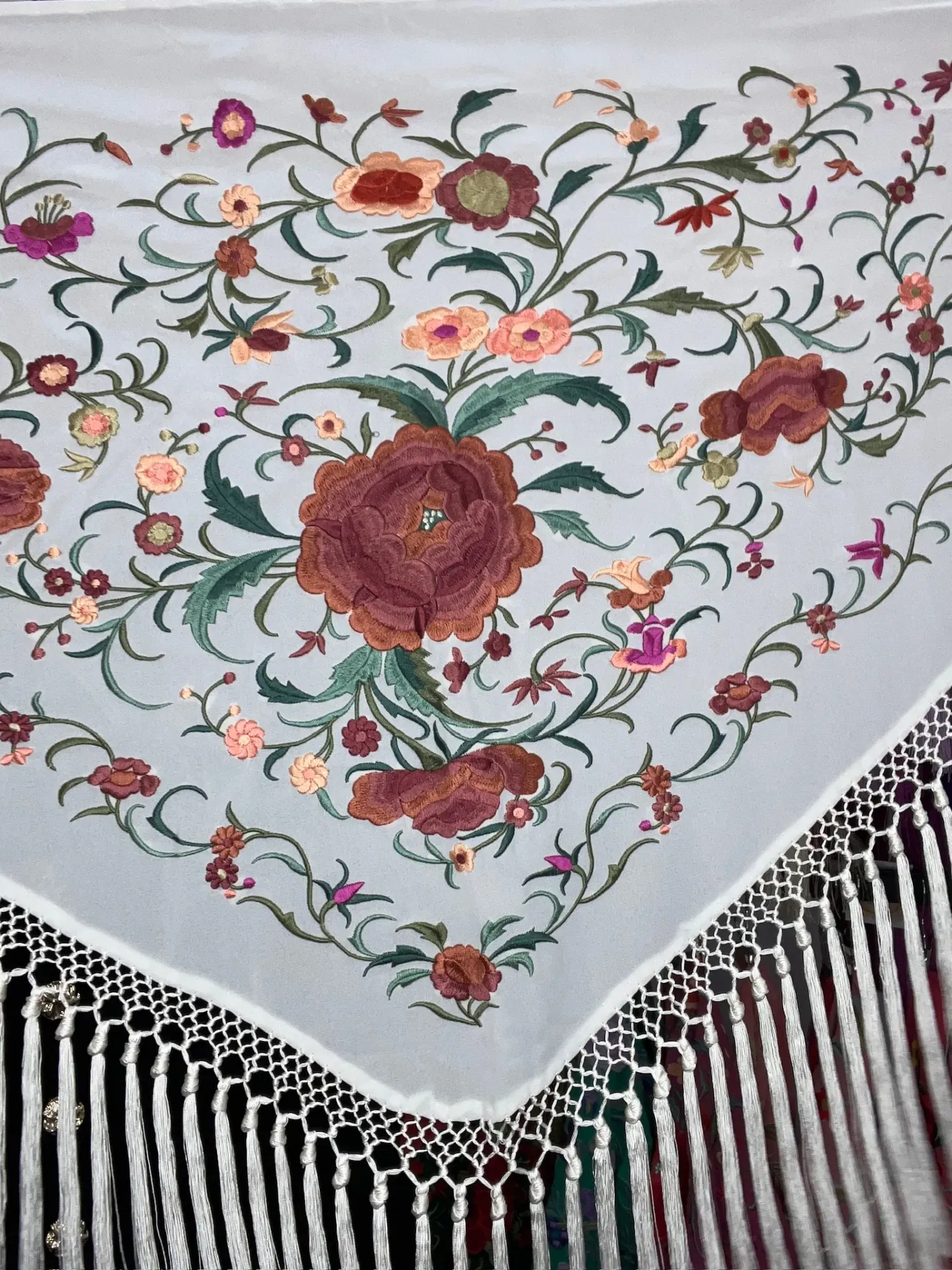manton flamenca Azahara