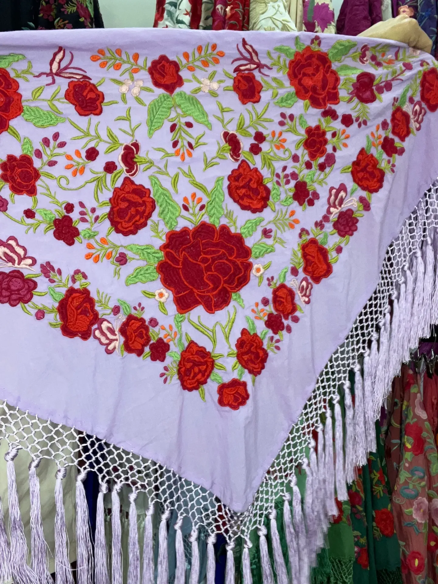Manton flamenca Alegria
