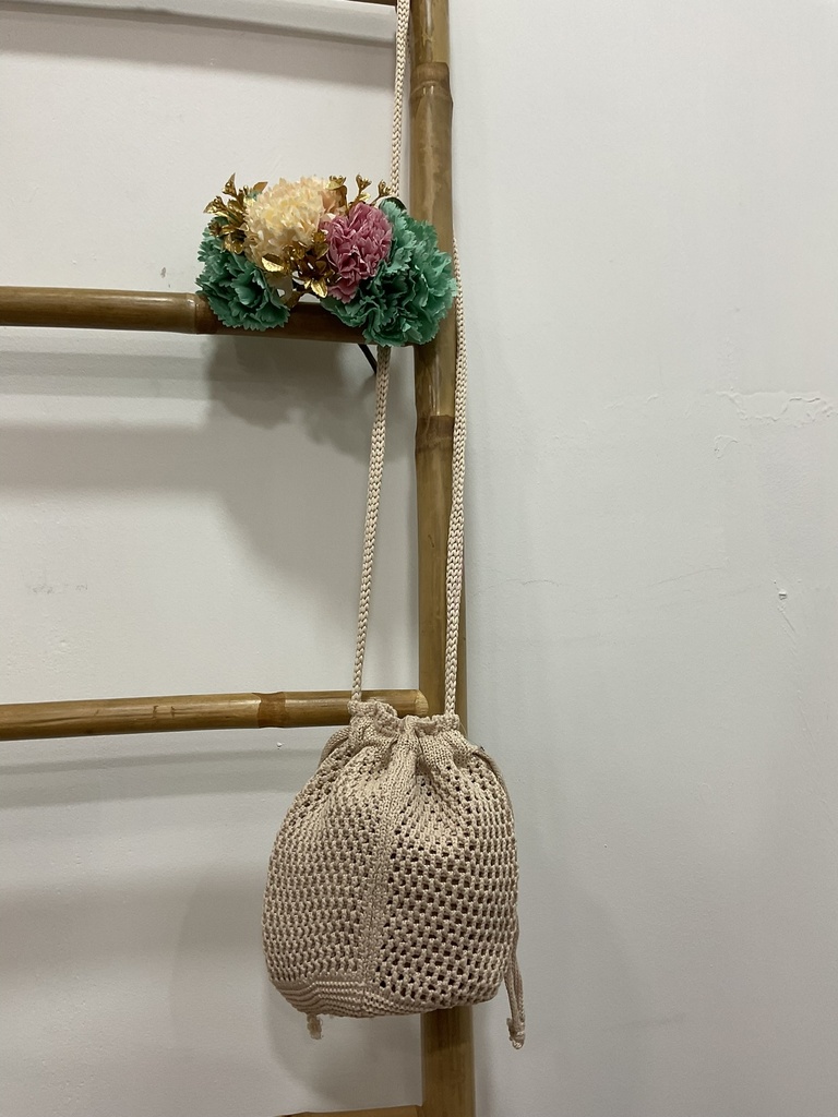 Bolso Crochet redondo